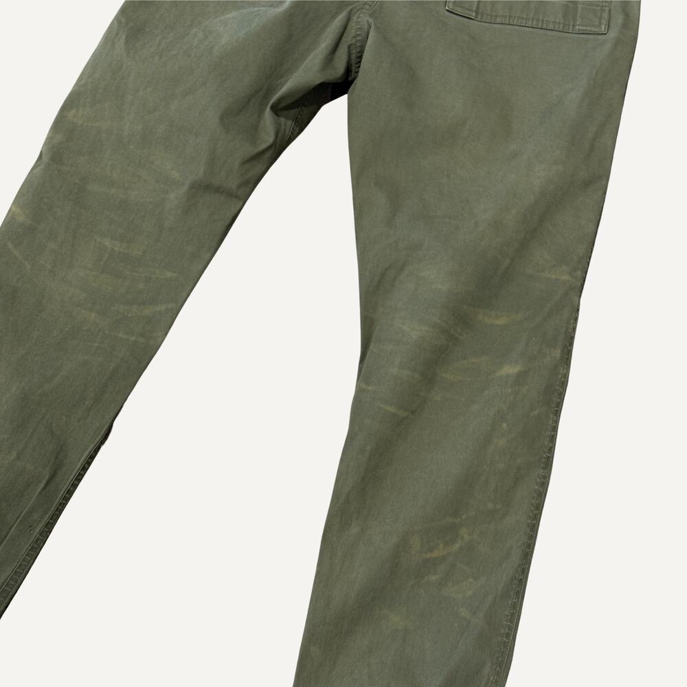 Rick Owens Skinny Jogger Pants Olive Green Drawstring Sz S - Picture 8 of 10